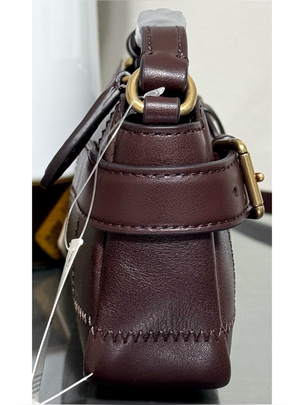 COACH COACHTOPIA Alter/Ego Side Buckle Shoulder Bag, MAPLE - Picture 4 of 8